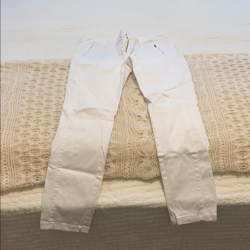 White Loft Pants